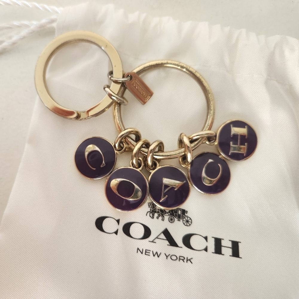 Coach keychain